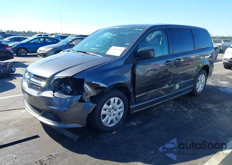 2015 Dodge Grand Caravan Se z USA, uszkodzony, nr VIN 2C4RDGBG0FR685968